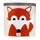 fox toy bin